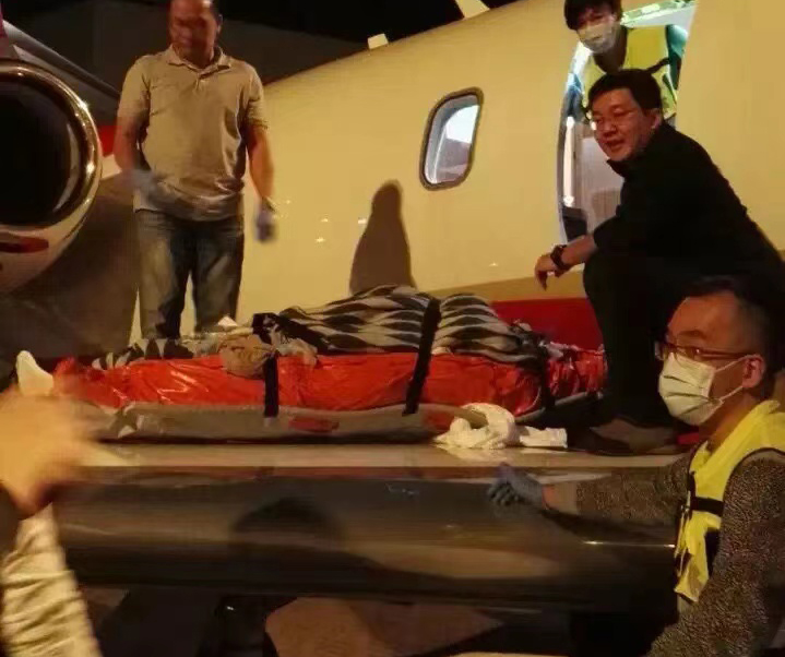 孟村香港出入境救护车出租